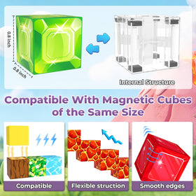 ORZbb magnetic blocks mine theme sparks creative storytelling and problem-solving.