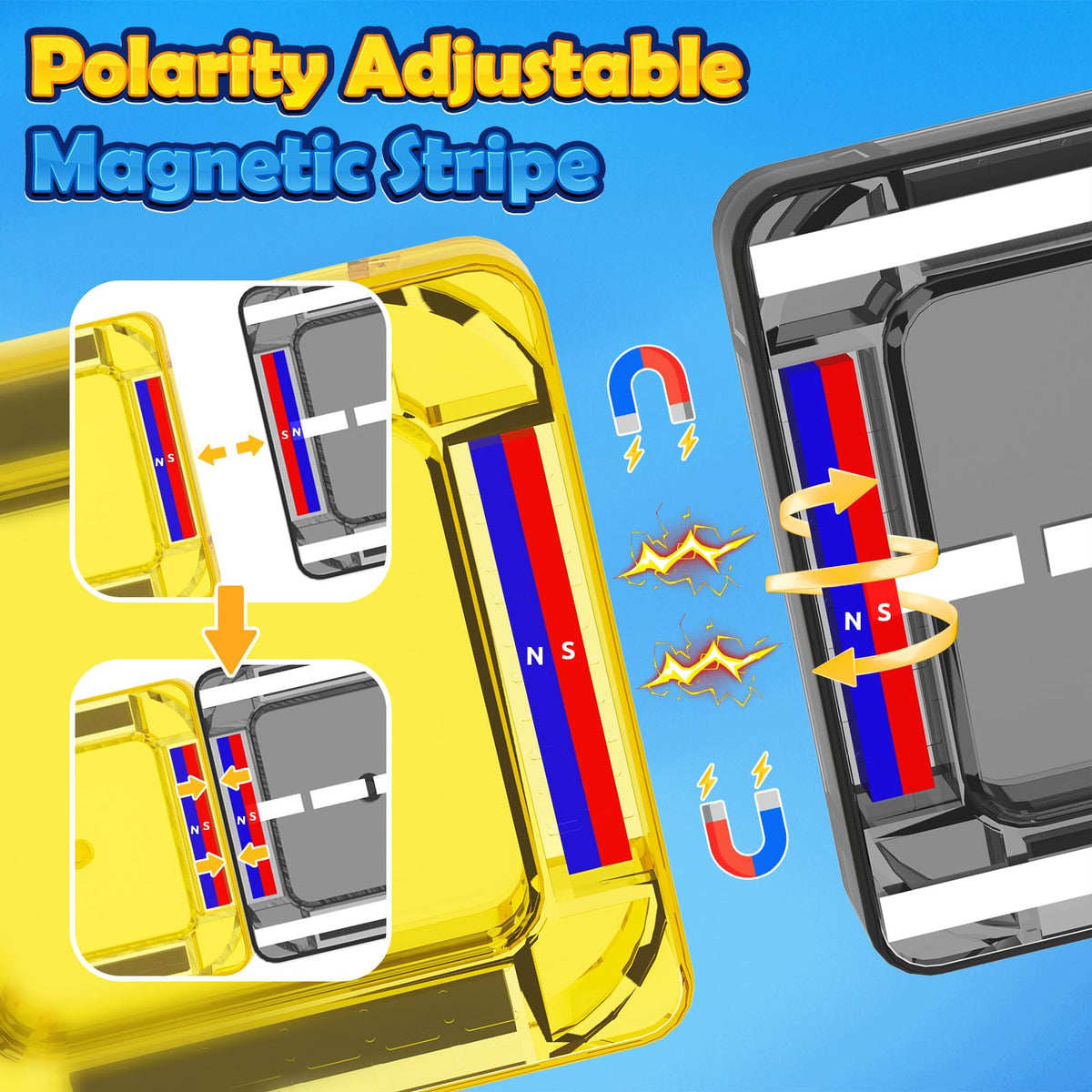 ORZbb magnets with rounded edges for safe handling