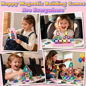ORZbb built-in magnets offer safe, creative building experiences