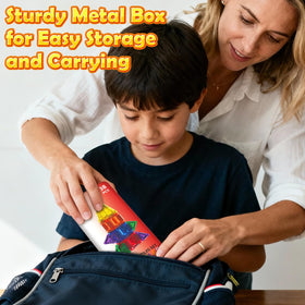 ORZbb Travel Mini Tiles open box highlights compact storage and organization