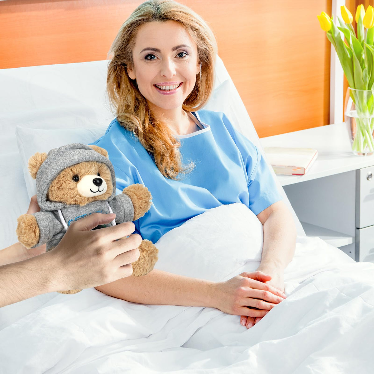 Osacoe comforting snuggle companion for rest and recovery