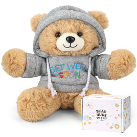 Osacoe Get Well Soon Teddy Bear in gift box ready to gift