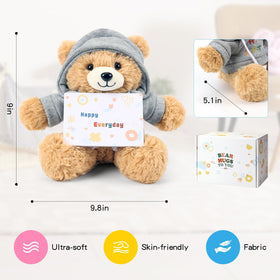 Osacoe gift box with rounded greeting card enhances presentation and memory.
