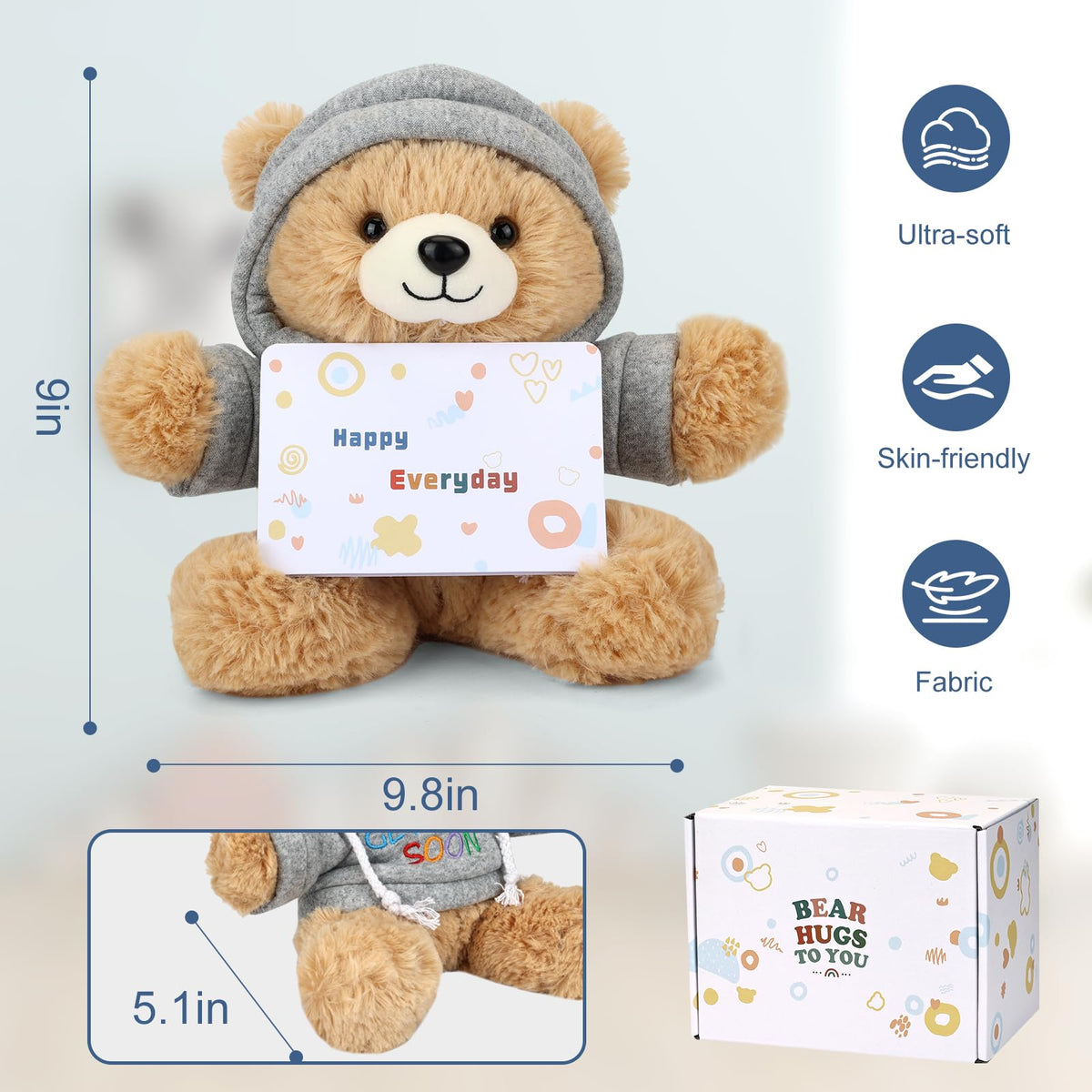 Osacoe safety-certified stuffed animal meeting USA standards