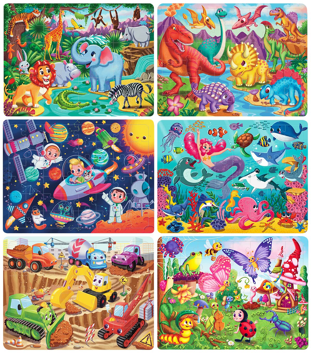OSBOO wooden animals puzzle for kids boosts fine motor skills.