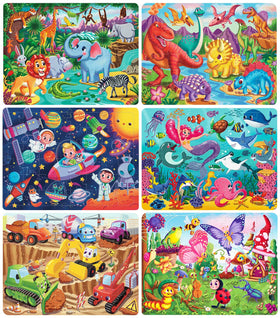 OSBOO wooden animals puzzle for kids boosts fine motor skills.