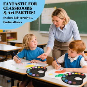OSIMIG paints versatile for paper, fabric, ceramics and more.
