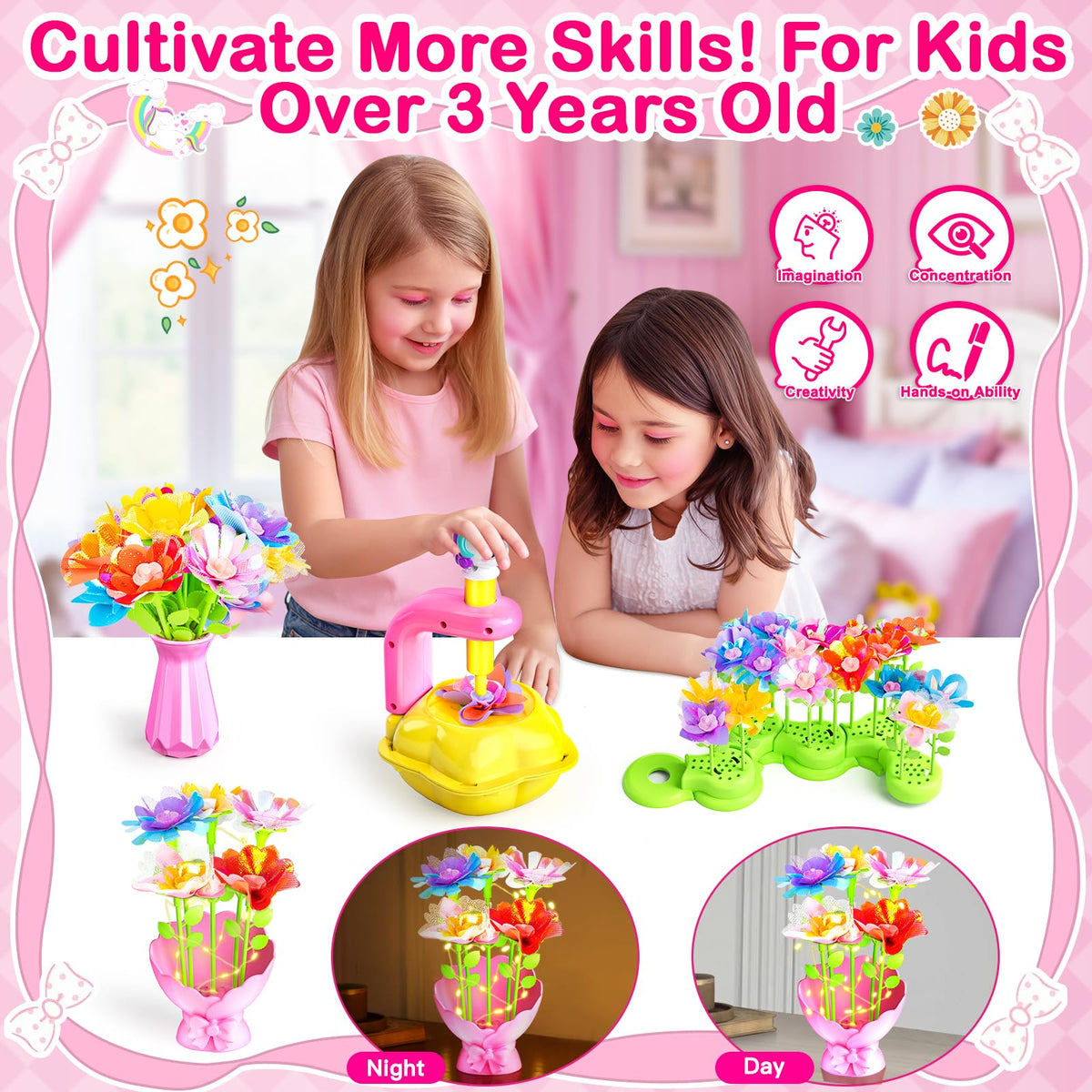 Osllate imaginative play kit fosters creativity and fine motor skills.