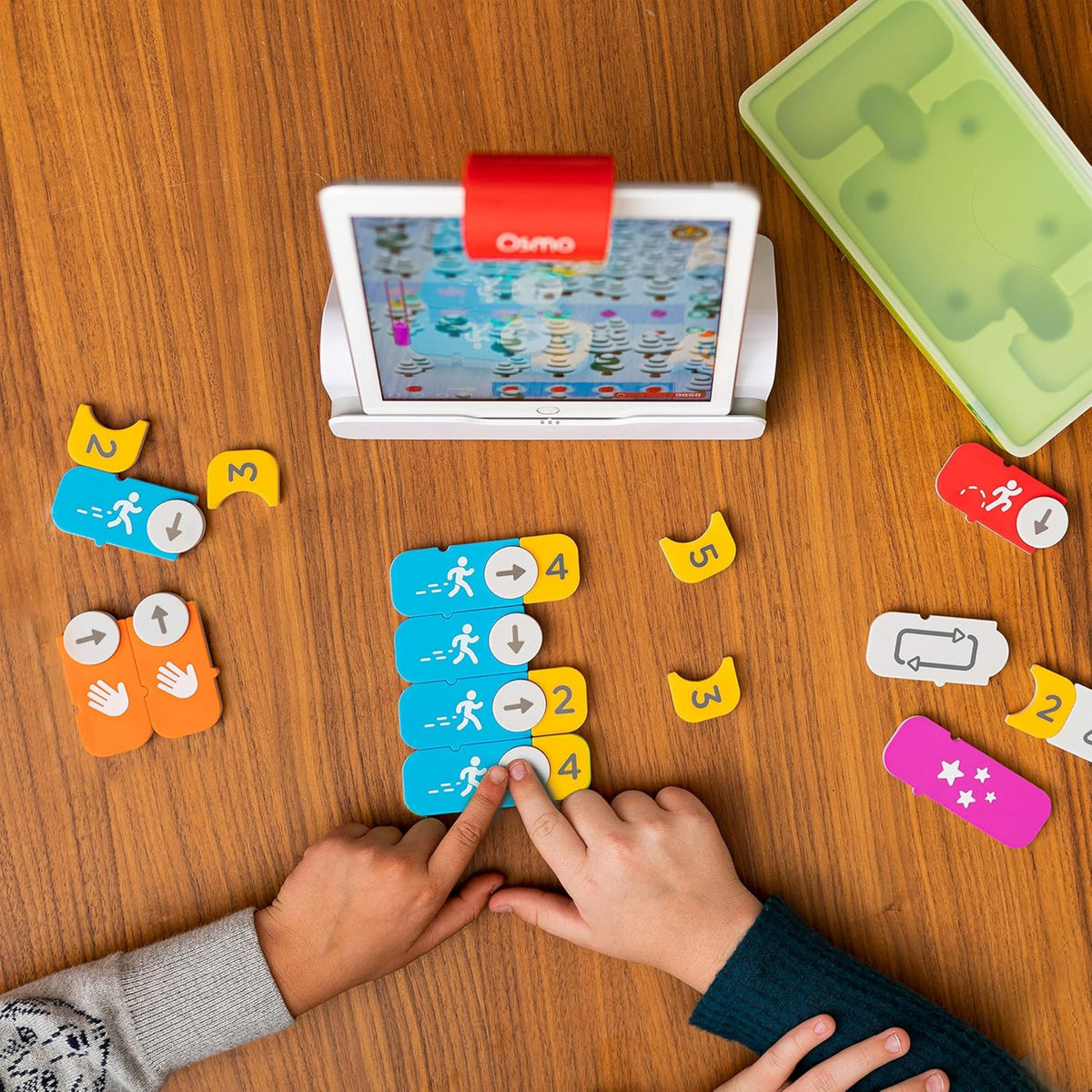 Osmo Coding Awbie action captures strawberry adventure for hands-on learning