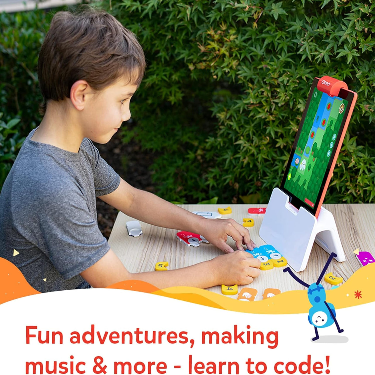 Osmo Coding Duo puzzle play demonstrates teamwork and logic challenges