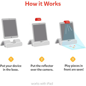 Stackable storage tray keeps Osmo pieces organized between sessions