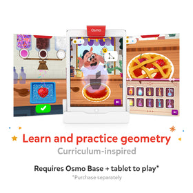 Osmo Math Wizard geometric tiles used for tactile shape exploration