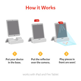 Osmo Math Wizard recipe creation encouraging shape and function through geometry