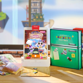 Osmo Math Wizard storage container organized tiles between play sessions