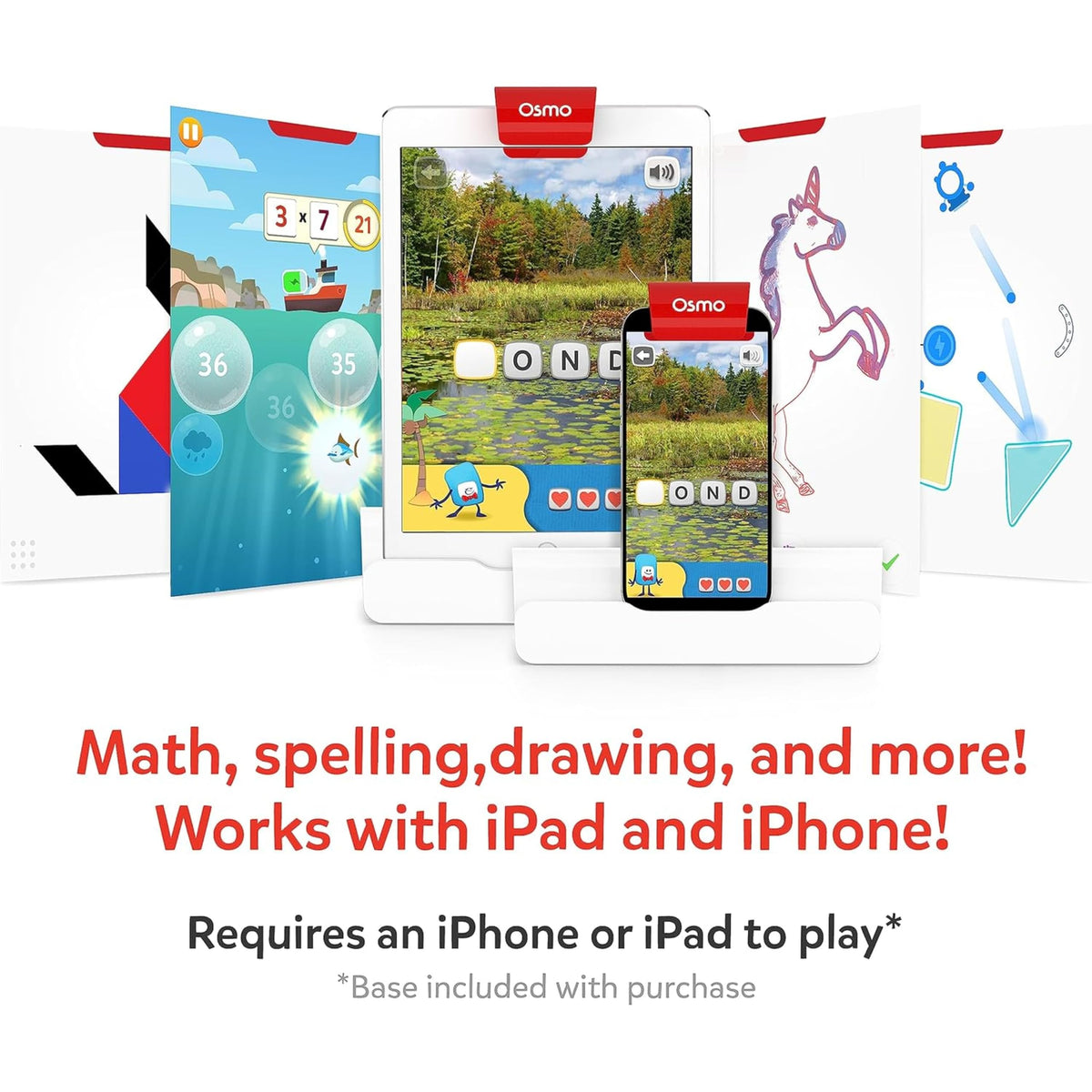 Osmo Numbers tiles support engaging math practice at home