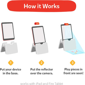 Osmo Base and Reflector enable interactive play with iPad for learning