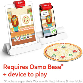 Osmo Pizza Co. toppings tray supports quick number sense and budgeting practice