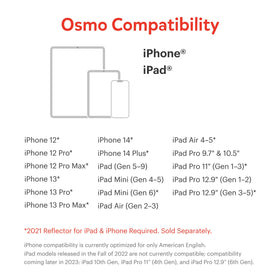 Osmo storage organizer keeps blocks tidy for quick setup