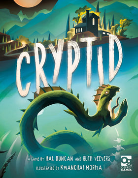 Osprey Games Cryptid box front inviting group deduction for 3-5 players.
