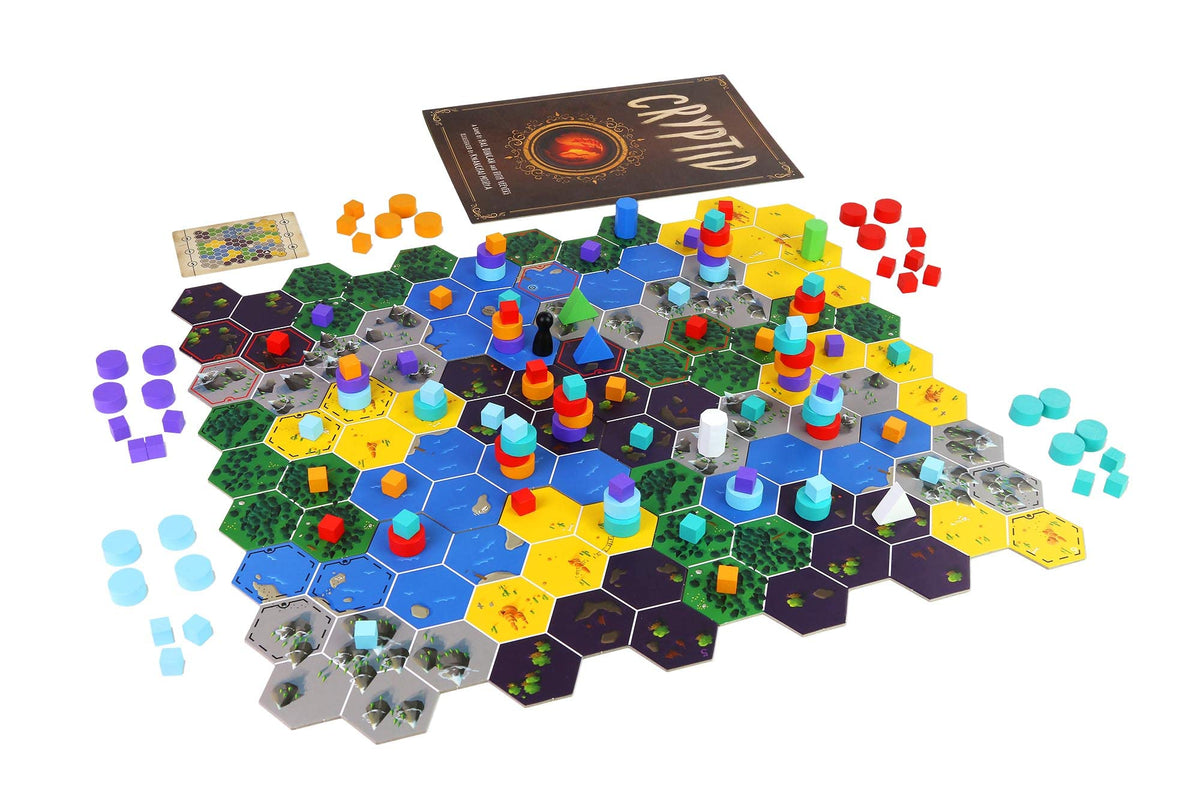 Tokens and counters streamline clue tracking during tense play.