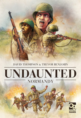 Osprey Games Undaunted Normandy map tile illustrating strategic battlefield layout