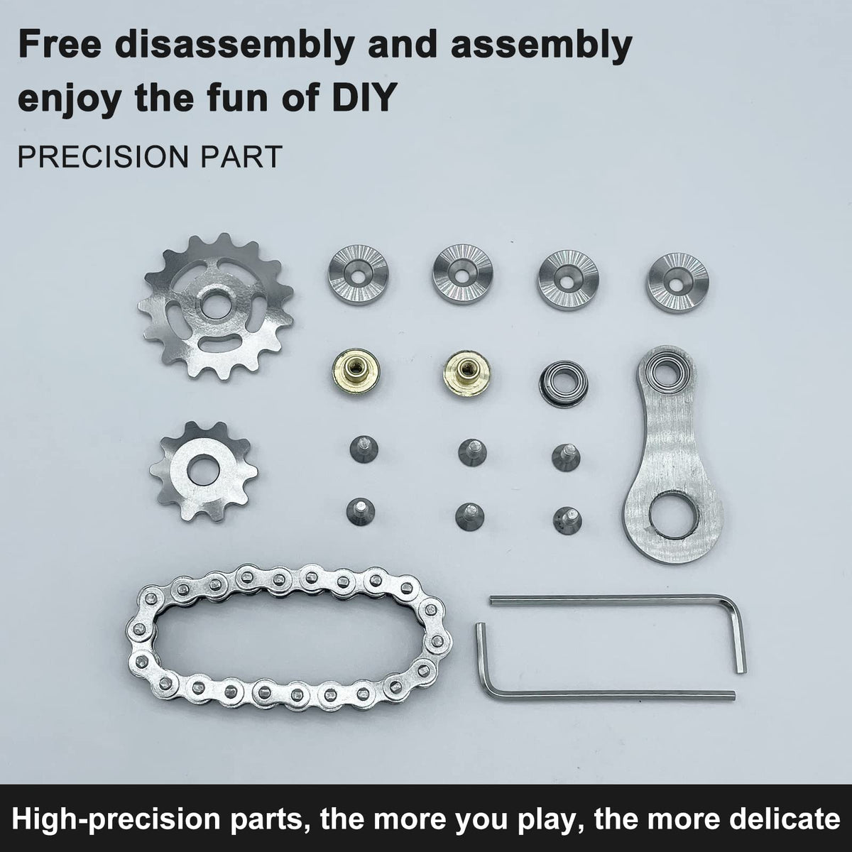 Osteczz Bike Chain Spinner compact portable for travel, office, or school pockets