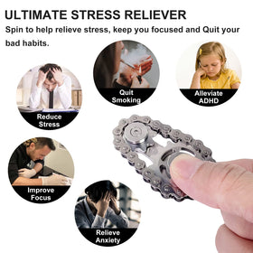 Osteczz Bike Chain Spinner ergonomic design supports comfortable use during long focus sessions