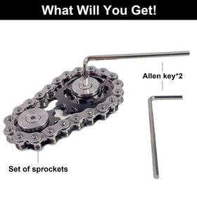 Osteczz Bike Chain Spinner mechanic gadget that boosts tactile engagement and hand dexterity