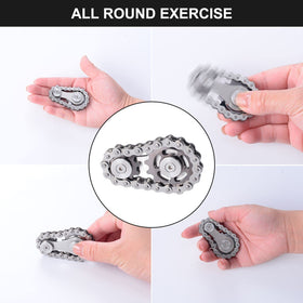 Osteczz Bike Chain Spinner in pocket-size form for easy carry and on-the-go stress relief