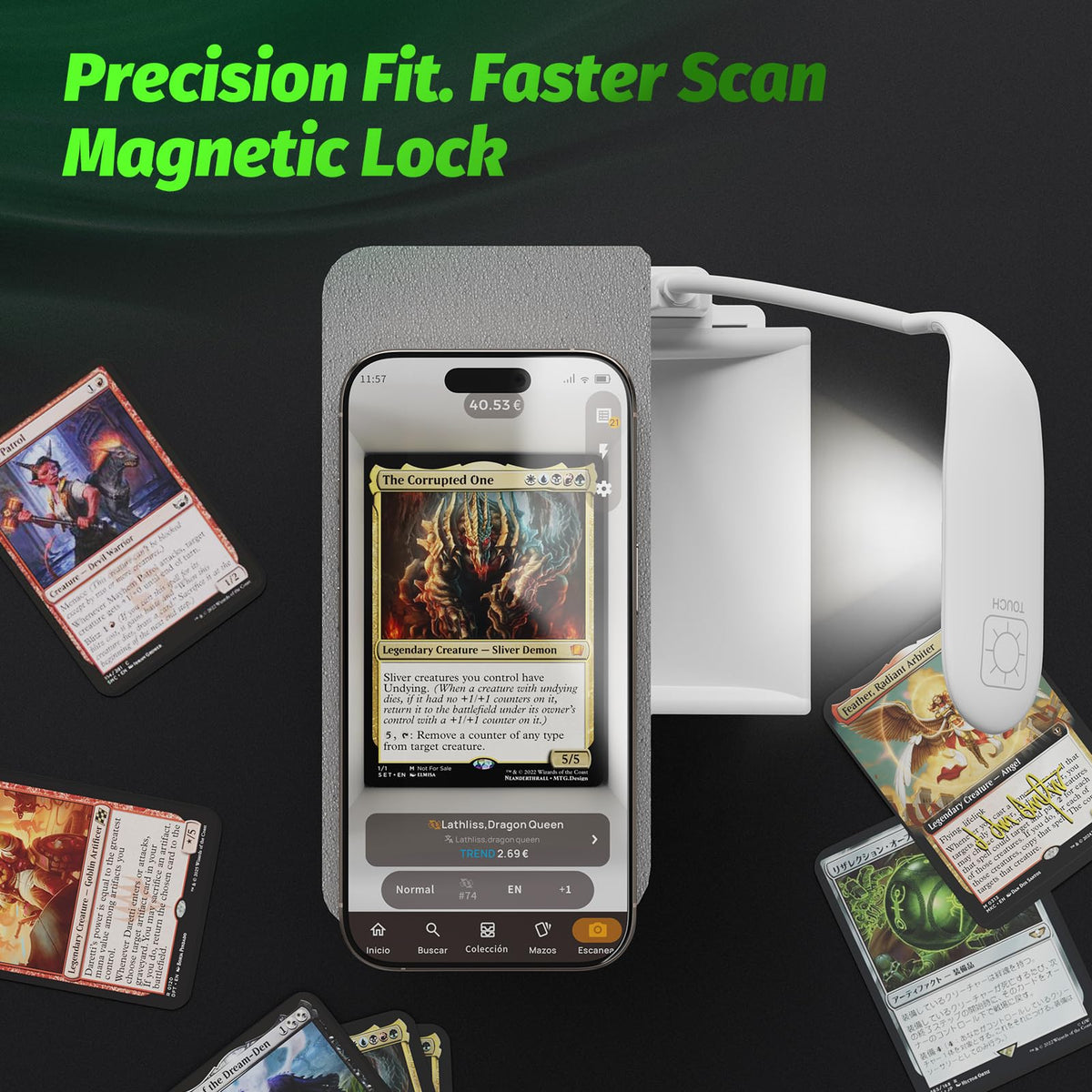 OSTENBIG Card Scanner Pro ManaBox compatibility for easy app use