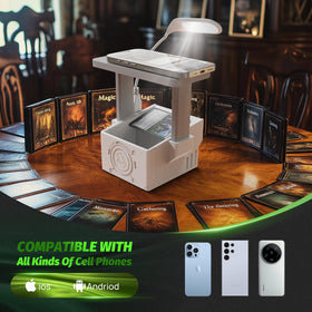OSTENBIG Card Scanner Pro unsleeved cards being scanned for price checks