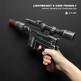 Realistic sci-fi look without heaviness makes displays pop.