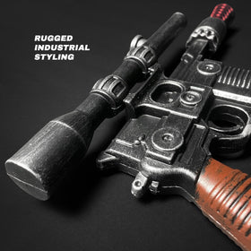 Lightweight design keeps the prop comfortable during long convention days.