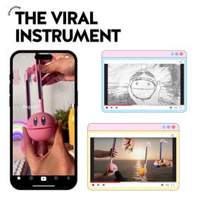 Otamatone Cheek squeeze vibrato in action, adds expressive character