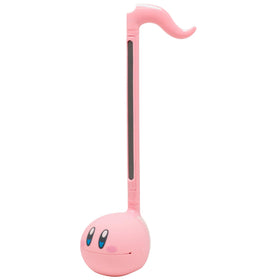 Otamatone Kirby Pink Star Hero color detail, highlights vibrant collectible design.