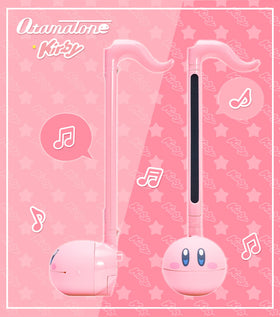 Otamatone Kirby Pink Star Hero packaging, gift-ready design.