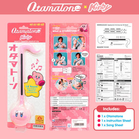 Otamatone Kirby Pink Star Hero playing action, easy pitch control and expressive sounds.