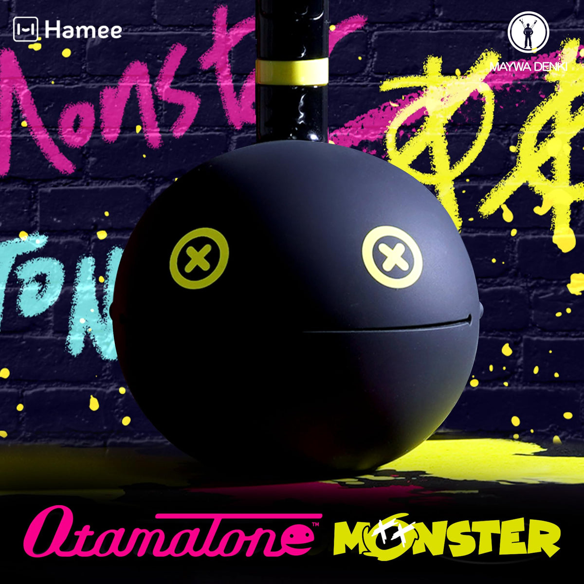Otamatone Monster Lime being played for a playful melody