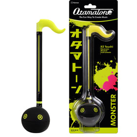 Otamatone Monster Lime product shot; compact design for easy portability