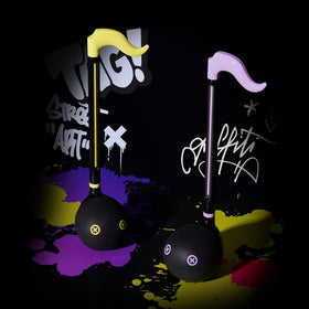 Travel-ready Otamatone Monster Lime for camping or on-the-go fun