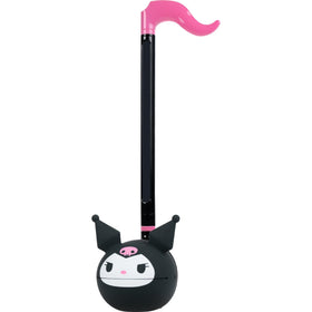 Otamatone Sanrio Kuromi side view highlighting portable, travel-friendly design.