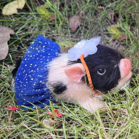 OtardDolls silicone piggy is BPA-free and safe for gentle play and cleaning.