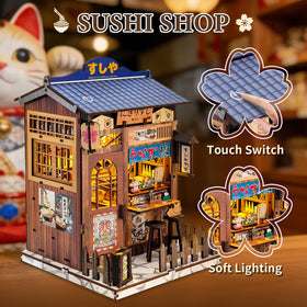 OTIOTHING Wizard Cabin design adds a magical touch to any bookshelf