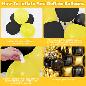 OTLGEUA foil balloons close-up shows premium glossy material and vibrant color