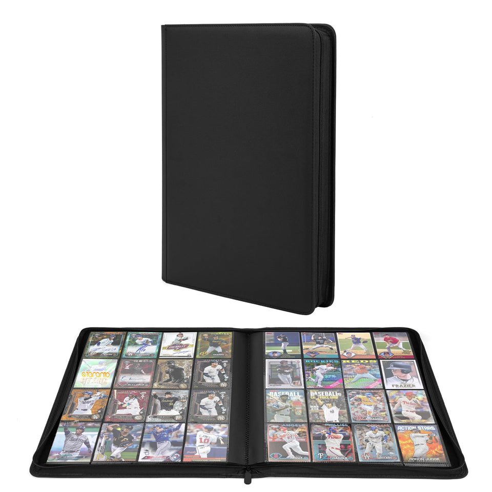 OTMOTMO premium binder front cover for durable card storage.