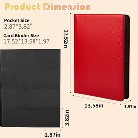 OTMOTMO binder travel-ready for tournaments and on-the-go storage