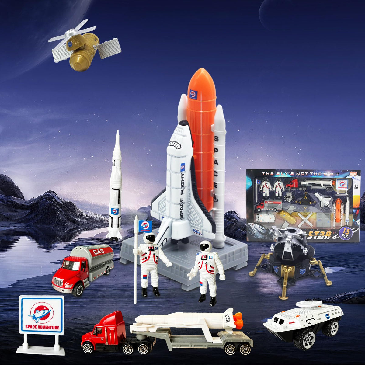 OTONOPI Movable astronauts enhance interactive storytelling.
