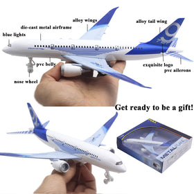 OTONOPI airplane on display stand for easy collection showcasing.