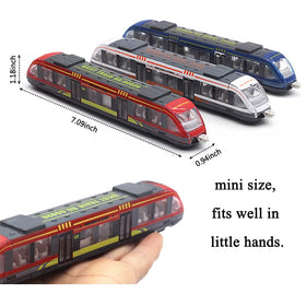 OTONOPI white locomotive toy train adds variety to play and linking
