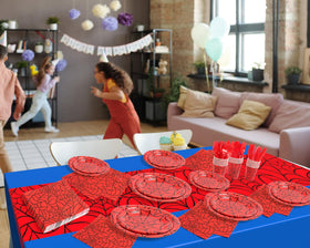 Oudain 324 spider cutlery set keeps meals convenient during celebrations.
